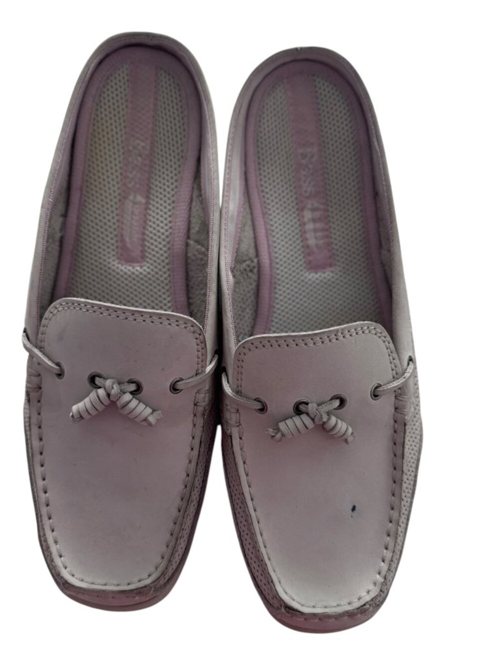 G.H. Bass Boater Slip‑On Shoes | Women’s Size 7 | Square Toe Leather Loafers